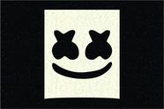 Tapete para Apartamento Dj Marshmallow 60x40 cm Preto