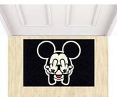 Tapete para Apartamento Mickey Doidão 60x40 cm Preto