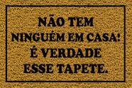 Tapete para Apartamento, Não tem Ninguém Em Casa! É Verdade Esse Tapete 60x40 cm Tapete para Apartamento, Não tem Ninguém Em Casa! É Verdade Esse Tapete 60x40 cm