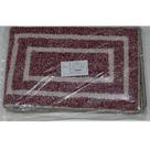 Tapete para banheiro retangular - cores variadas - 40x60cm - casual home