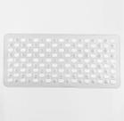 Tapete para Box Antiderrapante 69x37 cm em pvc c/ Ventosas