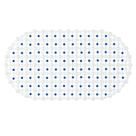 Tapete Para Box Cristal Oval Antiderrapante