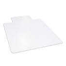 Tapete para cadeira de escritório Dimex 91 x 122 cm para carpete de pelo baixo, transparente