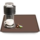 Tapete para cafeteira TOHONFOO Silicone 50x38cm Marrom