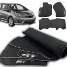 Tapete Para Carro Fit 2009 a 2014 Borracha Alta Qualidade Personalizado Bordado Tapete Para Carro Fit 2009 a 2014 Borracha Alta Qualidade Personalizado Bordado