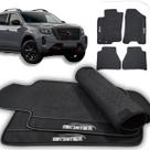 Tapete Para Carro Frontier Cabine Dupla 2022 a 2025 Borracha Personalizado Bordado Alta Qualidade