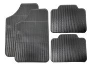 Tapete Para Carro Universal Preto Jogo Com As 4 Peças Em Pvc