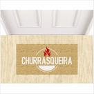 Tapete para churrasqueira capacho vinil. Tapete para churrasqueira capacho vinil.
