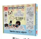Tapete para colorir cozy & comfy - bdc