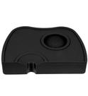 Tapete Para Compactação Preto Tamper Baristas Cafeteria grade