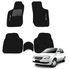 Tapete para Corsa Classic 2003 a 2016 Preto Jogo 5 Peças Carpete Automotivo