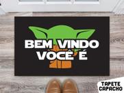 tapete para cozinha 60x40cm - Estampa Bem-Vindo Você é