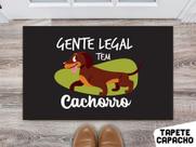 tapete para cozinha 60x40cm - Estampa Gente Legal Tem cachorro tapete para cozinha 60x40cm - Estampa Gente Legal Tem cachorro