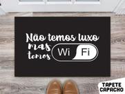 tapete para cozinha 60x40cmNem tem luxo MAS tem WIFI tapete para cozinha 60x40cmNem tem luxo MAS tem WIFI