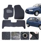 Tapete Para Fiat Palio 1996 99 98 2000 a 2012 Linha Robusta Impermeável Kit Completo Cor Grafite