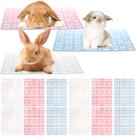Tapete para Gaiola de Coelho Lyellfe - 12 Cores Variadas - Plástico Durável