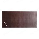 Tapete para Mesa Dacasso em Couro Bonded 91x43 cm Marrom Escuro