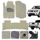 Tapete para Nissan Frontier 2008 09 10 11 12 13 2014 15 2016 Attack Borracha Capacho Vinil 12mm Bege