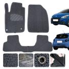 Tapete para Peugeot 208 2013 a 2020 Allure Active Sob medida 3 pçs Cor Grafite 12mm Grosso mágico