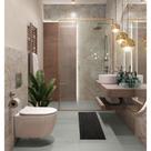 Tapete Para Quarto Dot MD Black 0,50X1,00 São Carlos