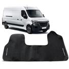Tapete para Renault Master 2013 a 2026 Carpete Automotivo 1 Peça Inteiriça Preto