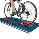 TAPETE PARA ROLO DE TREINO BIKE SPEED TRAINIG AZUL 66X185cm CASA DONA