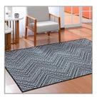 Tapete Para Sala 100x150 Cm Antiderrapante Pratik Tecido