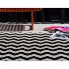 Tapete para Sala 150 x 200 cm Art Black e White Oasis Tapete para Sala 150 x 200 cm Art Black e White Oasis