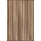 Tapete Para Sala Aruba Linhas Marrom 1,00x1,50m