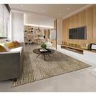 Tapete Para Sala Boucle Palha 1,50x2,00 São Carlos