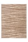 Tapete Para Sala Design Antiderrapante Alto Relevo Felpudo Pelo Baixo 2,00m x 3,00m Des 02 Trigo Oasis