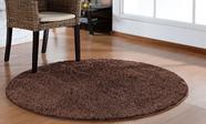 Tapete Para Sala e Quarto Redondo 1,00m Classic Oasis