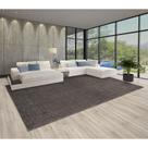 Tapete Para Sala Elegant Dark Gray 2,50x3,00 São Carlos