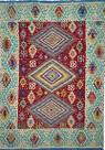 Tapete Para Sala Geométrico Kilim Kaudani 173x234 Colorido