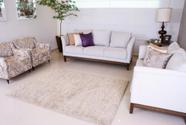 Tapete para sala grande Lounge Gold C2 Cinza 200x300 cm "Outlet"