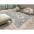 Tapete Para Sala Lyre Azul Claro 2,00x3,00 São Carlos