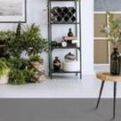 Tapete para Sala ou Quarto Edantex Aconchego cinza 80x50 cm