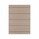 Tapete Para Sala Sisal Antiderrapante Antialérgico Eco Nature Riscas J Serrano 2,50 x 3,00 Bege Marrom