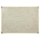 Tapete Para Sala Sisal Antiderrapante Sem Pelo Sisllê 1,50m x 2,00m Lancer Cor:S 570 Clean