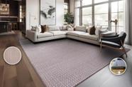 Tapete para sala Sisal Look Pop Baby Look1 150x200 cm