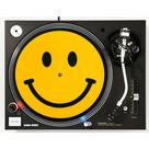Tapete para Toca-Discos 12" Smiley Face em Feltro para Vinil Tapete para Toca-Discos 12" Smiley Face em Feltro para Vinil