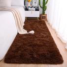 Tapete Passadeira 2 e 00 X 0 e 60 Felpudo Retangular para Corredor e Quarto Chocolate OEM