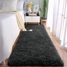 Tapete Passadeira 2 e 00 X 0 e 60 Retangular Felpudo Base Antiderrapante para Sala