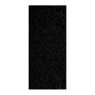 Tapete Passadeira 50x100cm Classic Felpudo Liso Preto