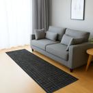 Tapete Passadeira Antiderrapante 45cm x 2,00 2,50 e 3,00m Moderno Grande Decorativo para Sala Cozinha Corredor