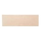 Tapete Passadeira Antiderrapante 50cm x 180cm Shaggy Felpuda Pelo Baixo Classic Perola Oasis