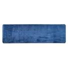 Tapete Passadeira Antiderrapante Sala Quarto Pelo Macio Apolo 50 x 100cm Azul
