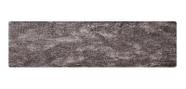 Tapete Passadeira Antiderrapante Sala Quarto Pelo Macio Apolo 50 x 150cm Grey