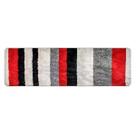 Tapete Passadeira Antiderrapante Sala Quarto Pelo Macio Apolo 66 x 200cm Listrado Duo