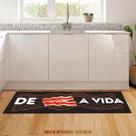 tapete passadeira bacon a vida 120x40cm tapete passadeira bacon a vida 120x40cm